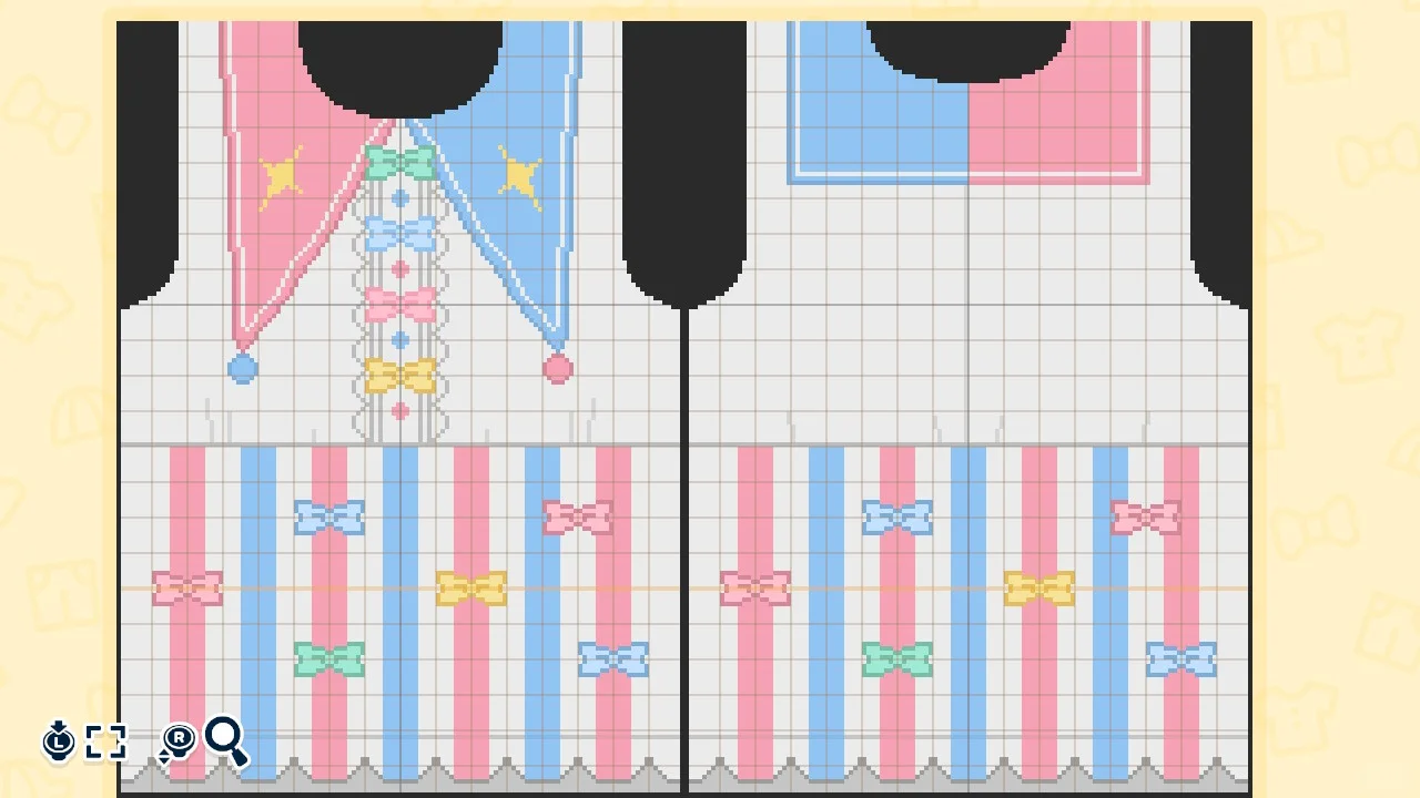 Tenue féerique avec une quantité mortelle de nœuds — Tomodachi Life motif DIY (image 2)