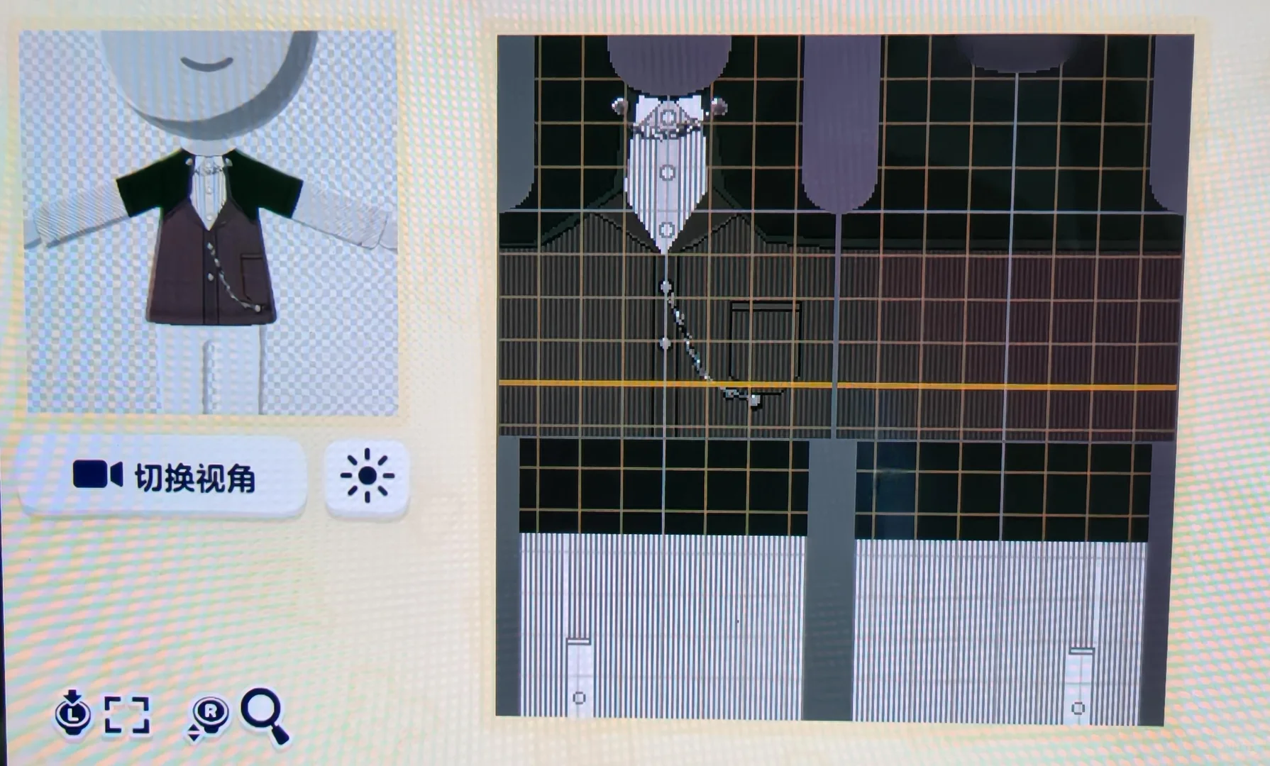 トモコレ用ブラッドボーン衣装デザインシート集 — トモダチライフ DIY 図案（4枚目）