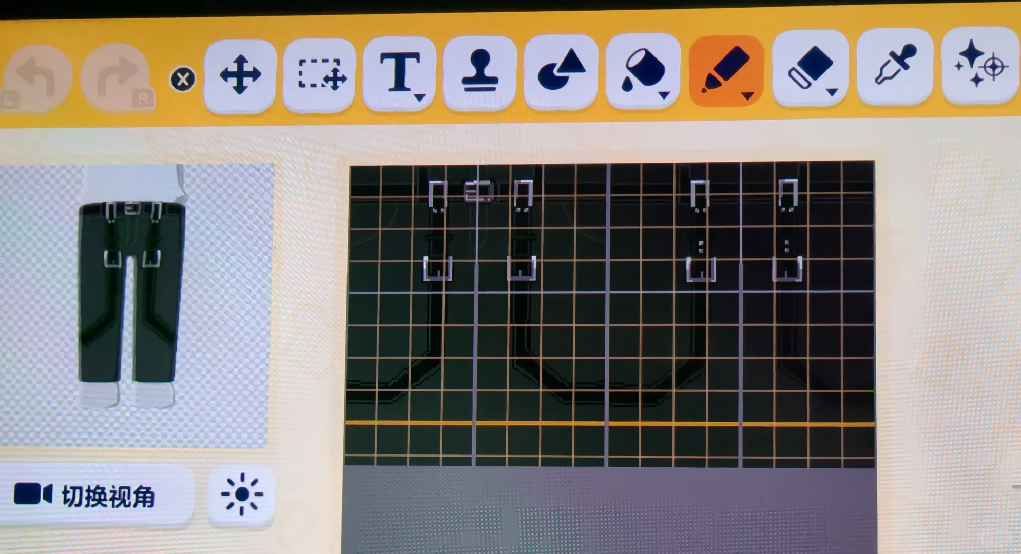 トモコレ用ブラッドボーン衣装デザインシート集 — トモダチライフ DIY 図案（5枚目）