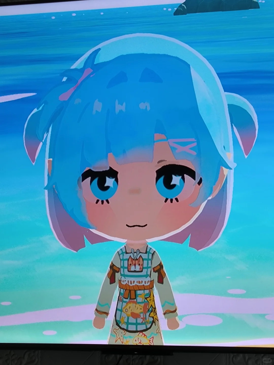 薄いチョコレートバーのデザインシート（カラーパレット付き） — トモダチライフ DIY 図案（9枚目）