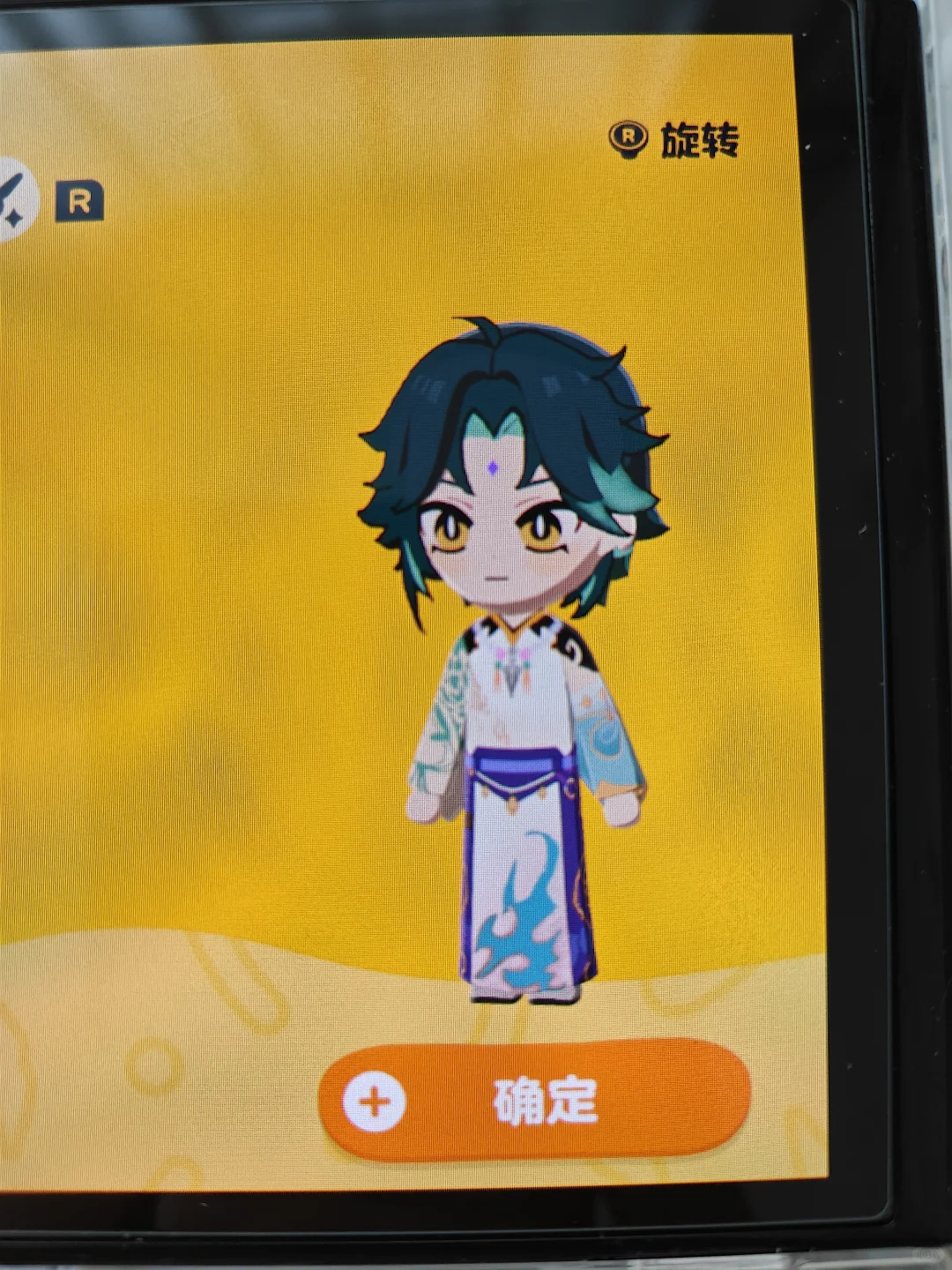 トモコレでの原神・魈のコーデ — トモダチライフ DIY 図案（2枚目）
