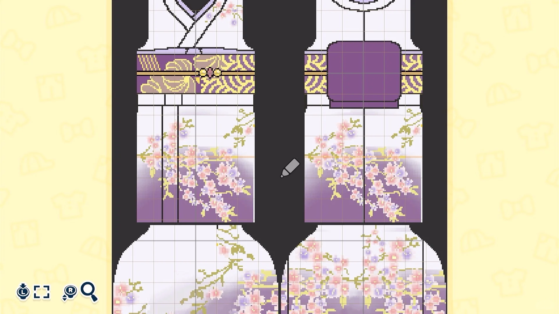 😋人森樱花和服图纸分享～含教程 — 人森 DIY 图纸（第 2 张）