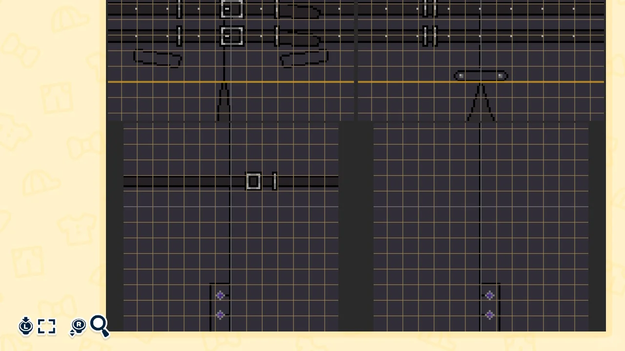 黒シャツにネクタイとスーツジャケットの男性コーデ — トモダチライフ DIY 図案（3枚目）