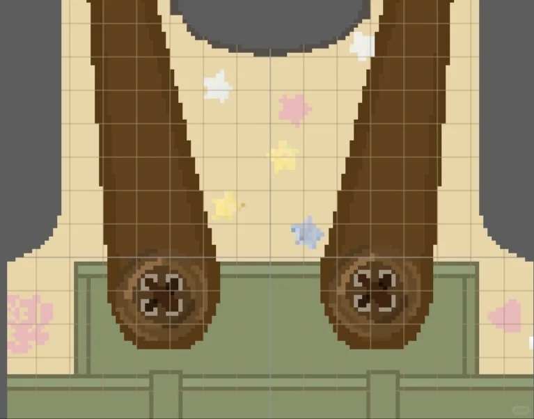トモコレ デザインシート：かわいいパイロットコーデ — トモダチライフ DIY 図案（5枚目）
