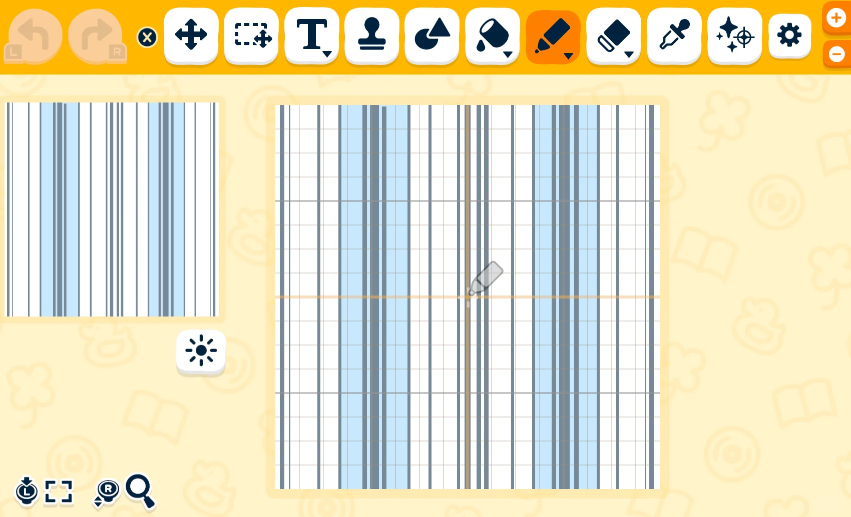 Antique Doll Wall Clothing for Tomodachi Life Mii — Tomodachi Life DIY pattern (image 3)