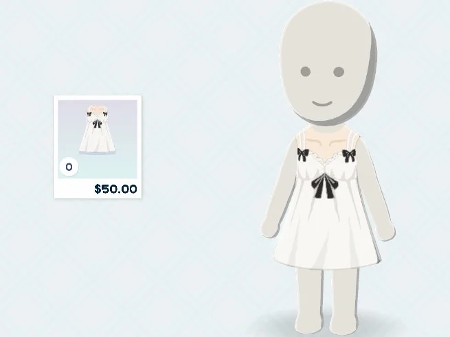 Tenue de nuit de Bronya Rand avec motif — Tomodachi Life motif DIY (image 1)