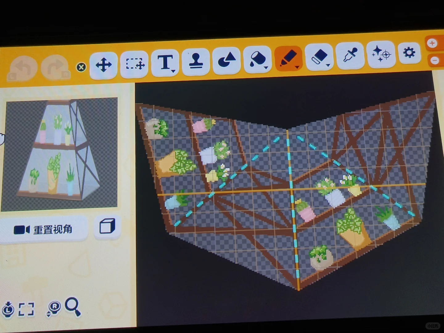 島に飾れる花台のデザイン — トモダチライフ DIY 図案