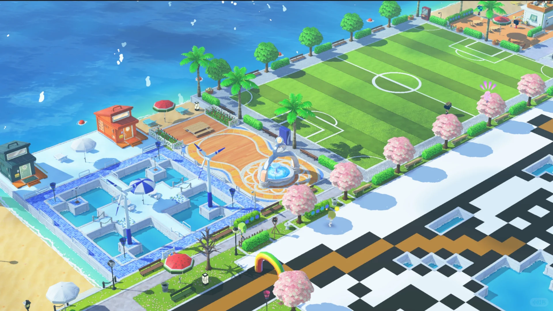 Island Build Details and Decoration Ideas Shared — Tomodachi Life DIY pattern (image 9)