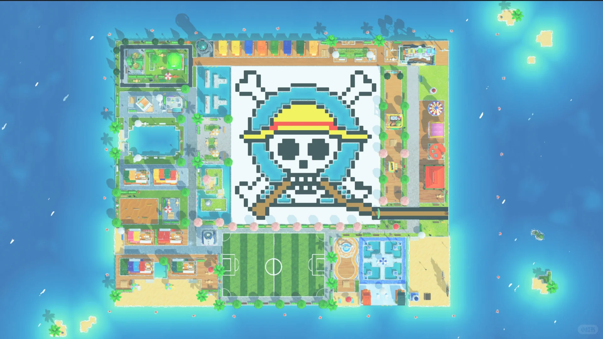 Island Build Details and Decoration Ideas Shared — Tomodachi Life DIY pattern (image 10)