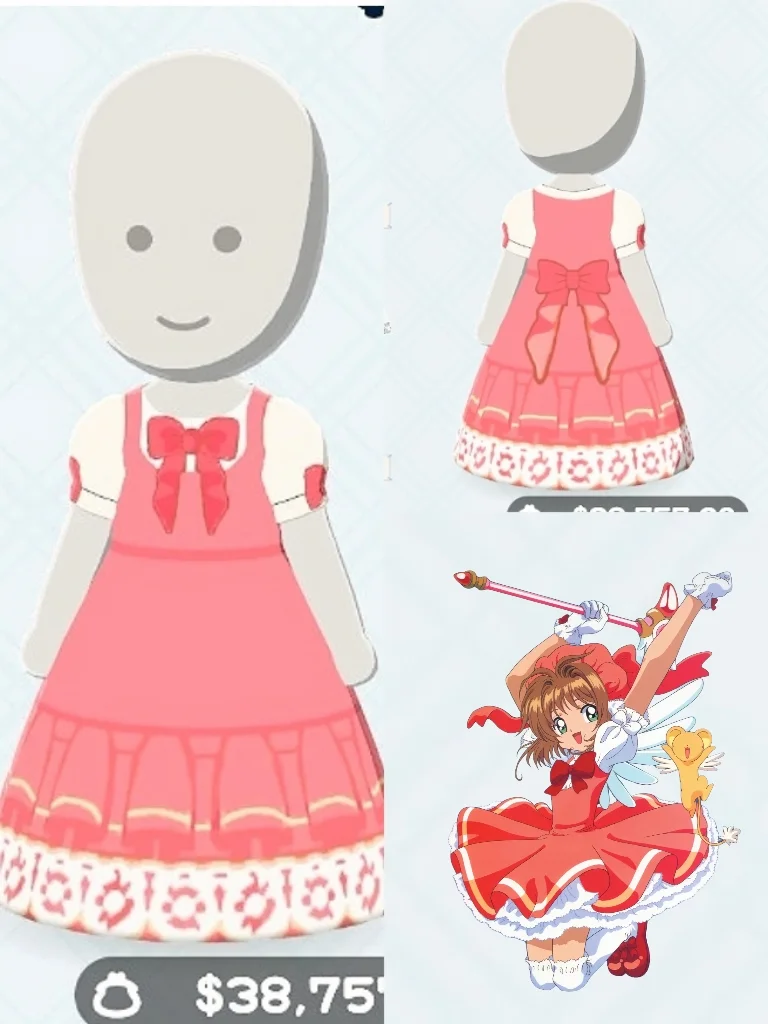 Cardcaptor Sakura Costume with Stamp Tool Master — Tomodachi Life DIY pattern (image 1)
