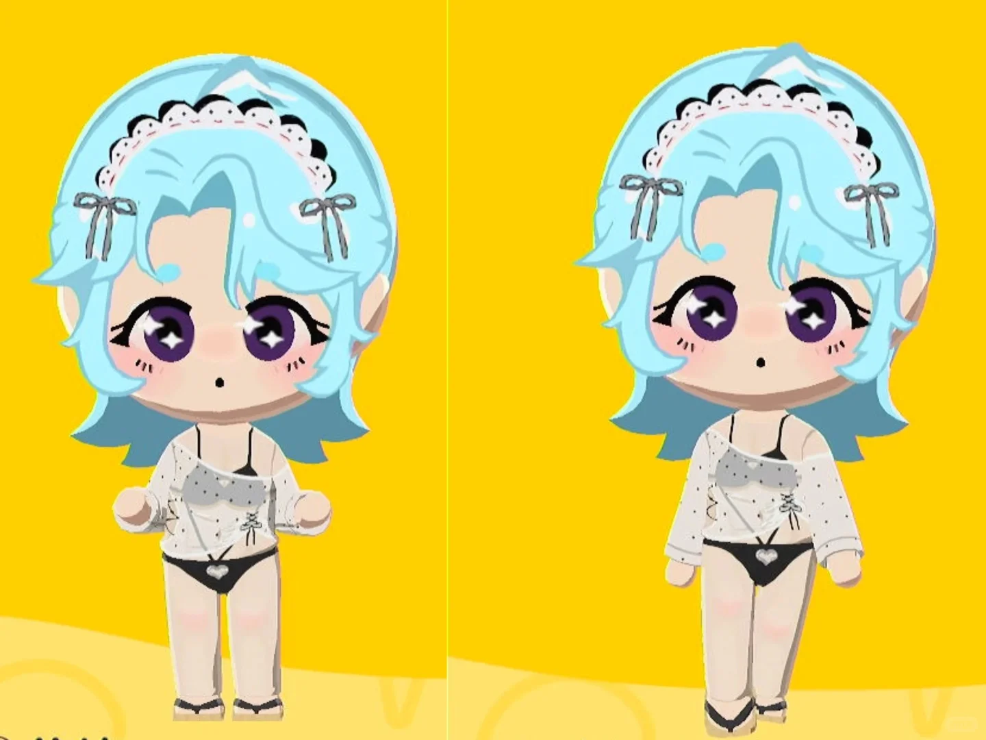 水玉カバーアップ水着作り方 — トモダチライフ DIY 図案（2枚目）