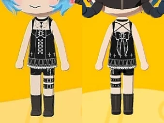 ヤヤの夏コーデ デザインシートシェア — トモダチライフ DIY 図案（2枚目）