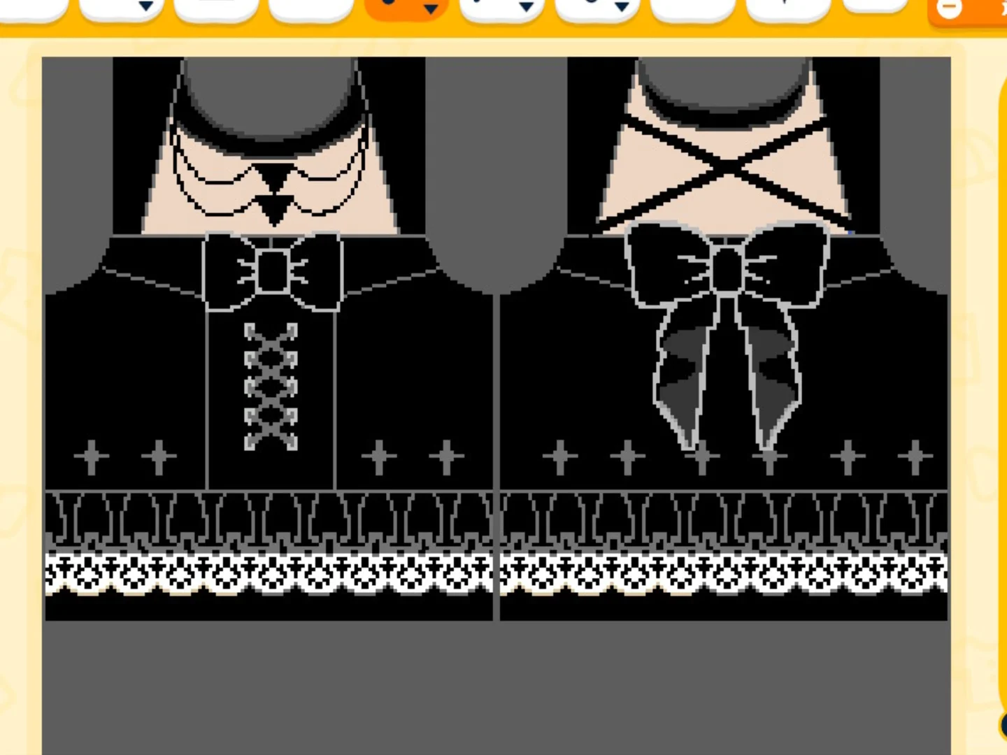 ヤヤの夏コーデ デザインシートシェア — トモダチライフ DIY 図案（3枚目）