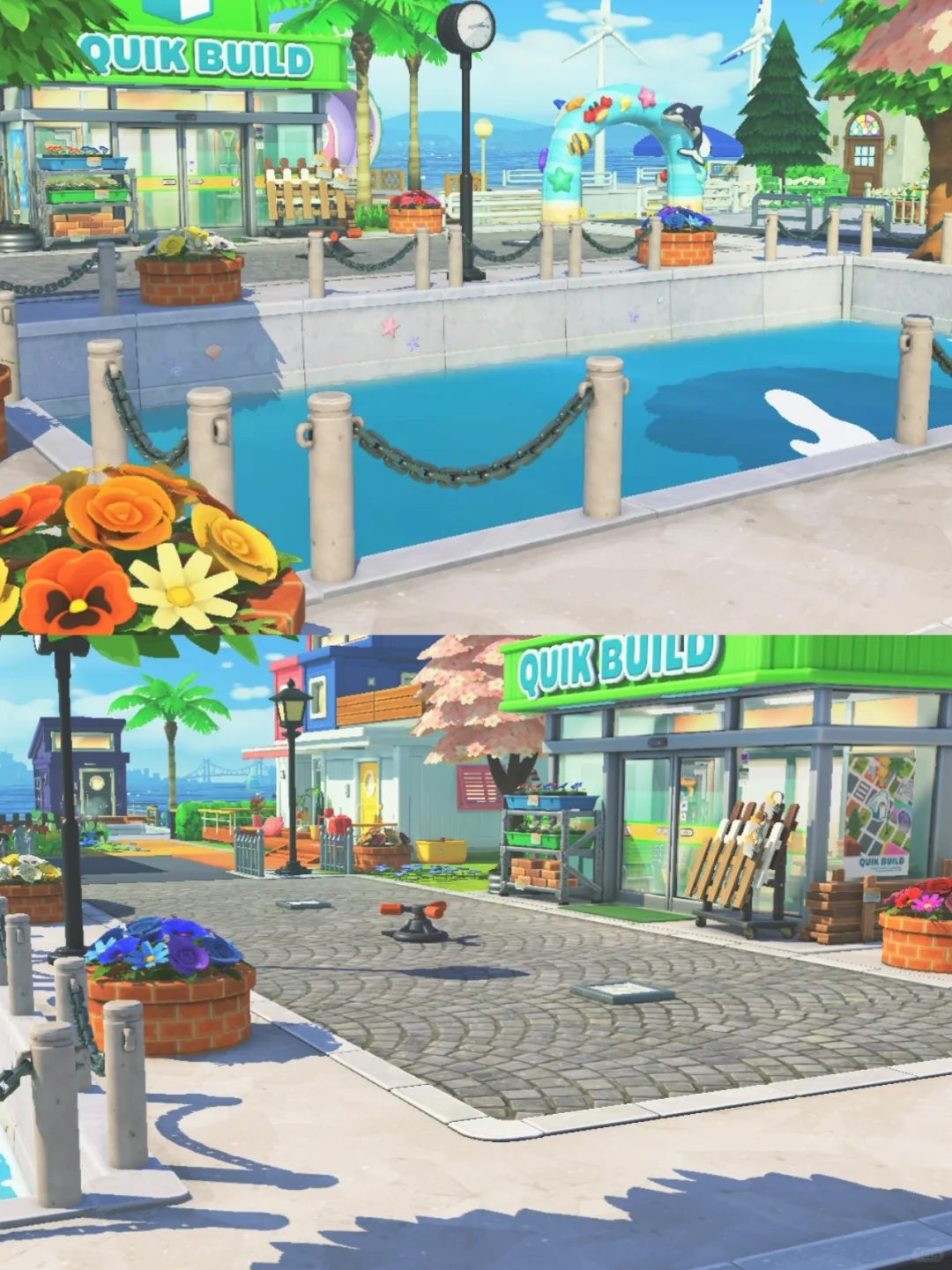 Partage de constructions d'île dans Tomodachi Life — Tomodachi Life motif DIY
