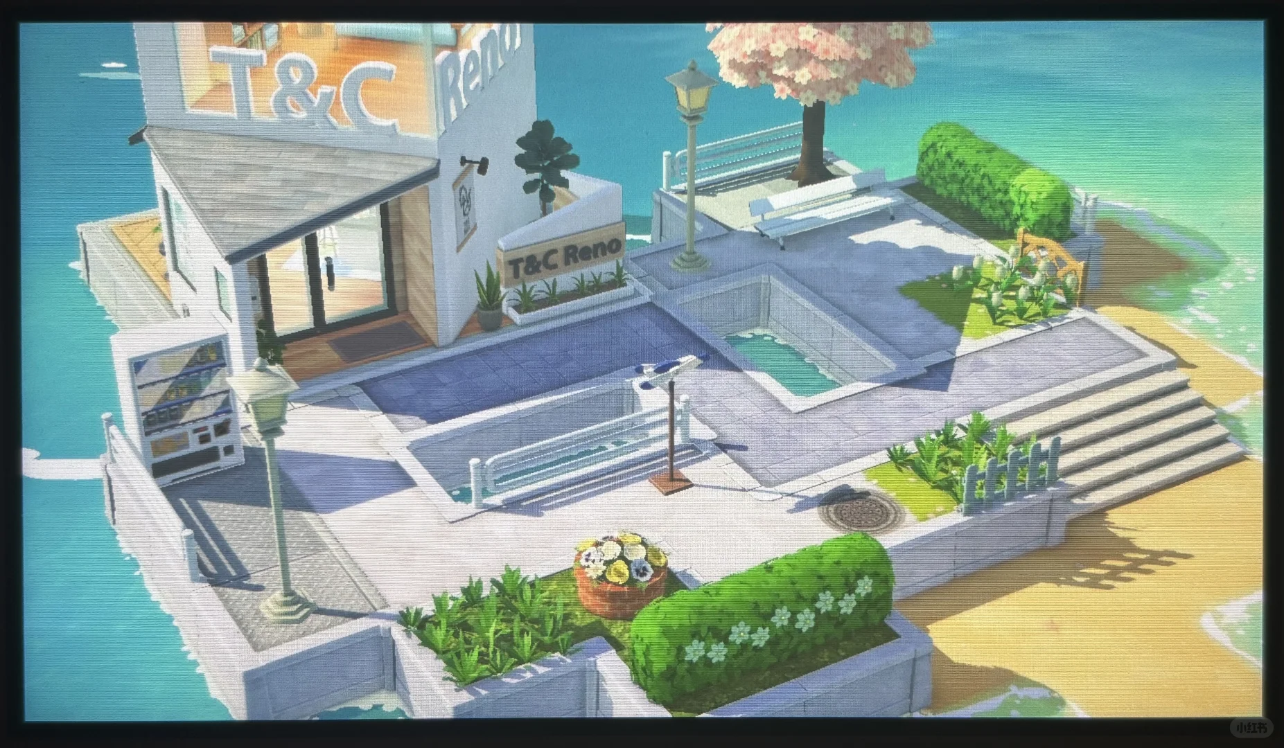 Mini-scène de magasin de meubles Tomodachi Life — Tomodachi Life motif DIY