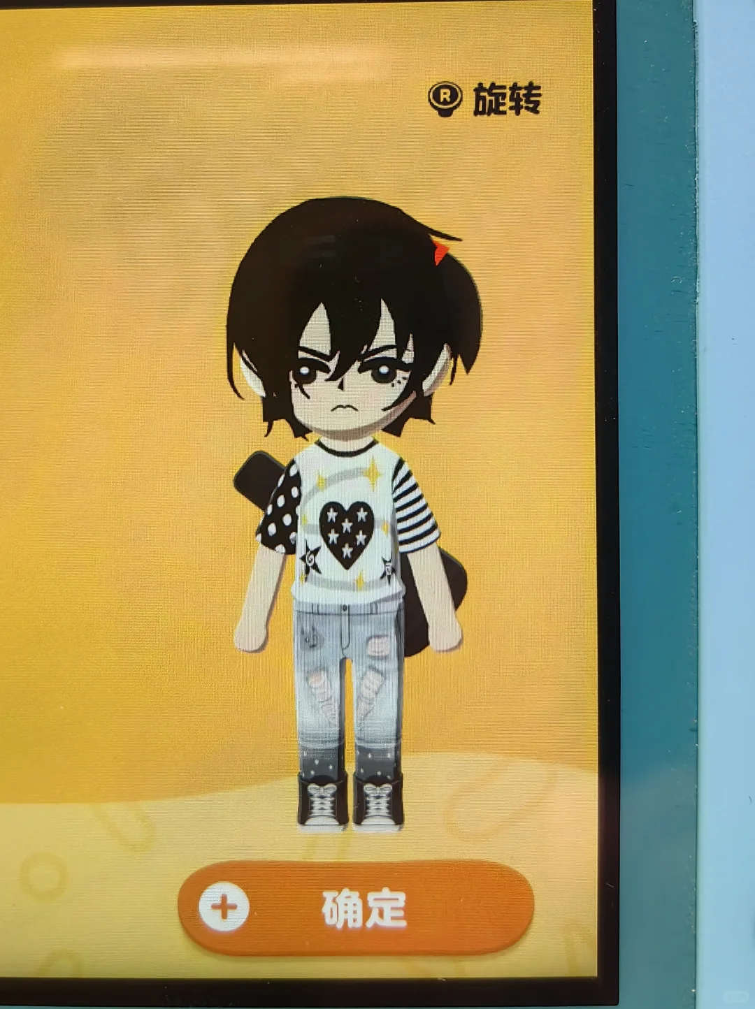 Gradient Ripped Cat Pants Pattern — Tomodachi Life DIY pattern (image 2)