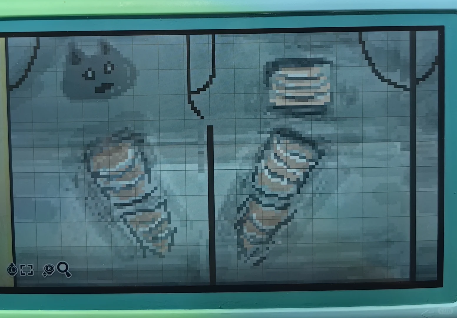 Gradient Ripped Cat Pants Pattern — Tomodachi Life DIY pattern (image 6)