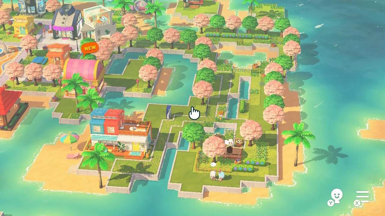 Island Build In Progress — Tomodachi Life DIY pattern (image 2)