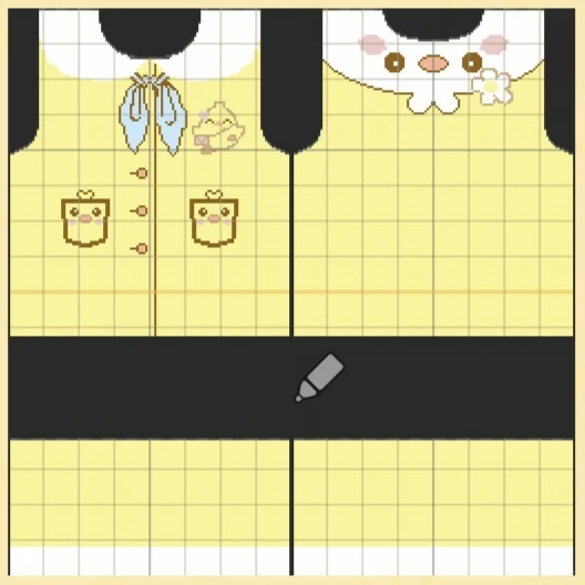 幼稚園JKコーデの作り方 — トモダチライフ DIY 図案（1枚目）