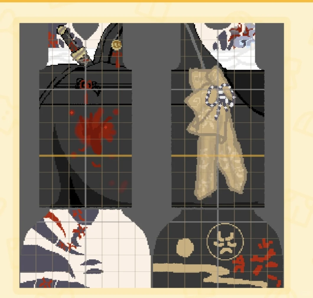 紅蝶・彼岸コーデ作り方 — トモダチライフ DIY 図案（2枚目）