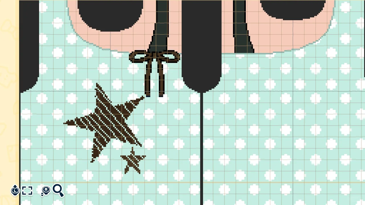 Delicate One-Shoulder Top Pattern — Tomodachi Life DIY pattern (image 2)