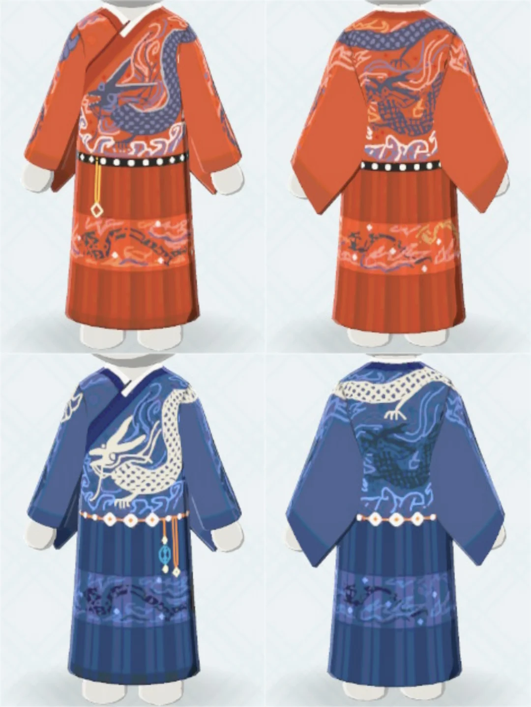 明代飛魚服漢服の作り方 — トモダチライフ DIY 図案