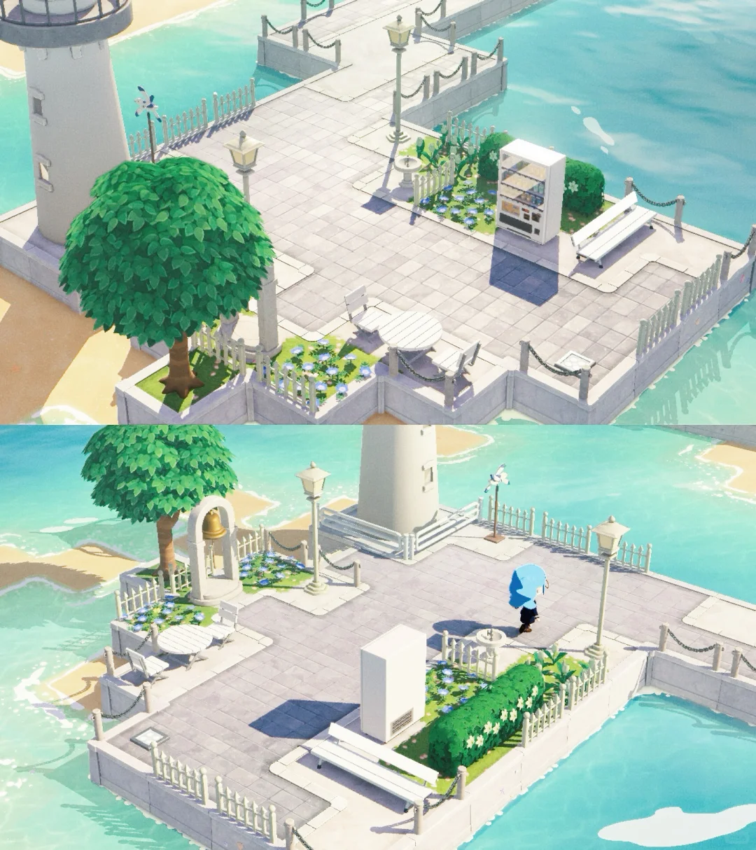 Tomodachi Life Lighthouse Mini Scene — Tomodachi Life DIY pattern