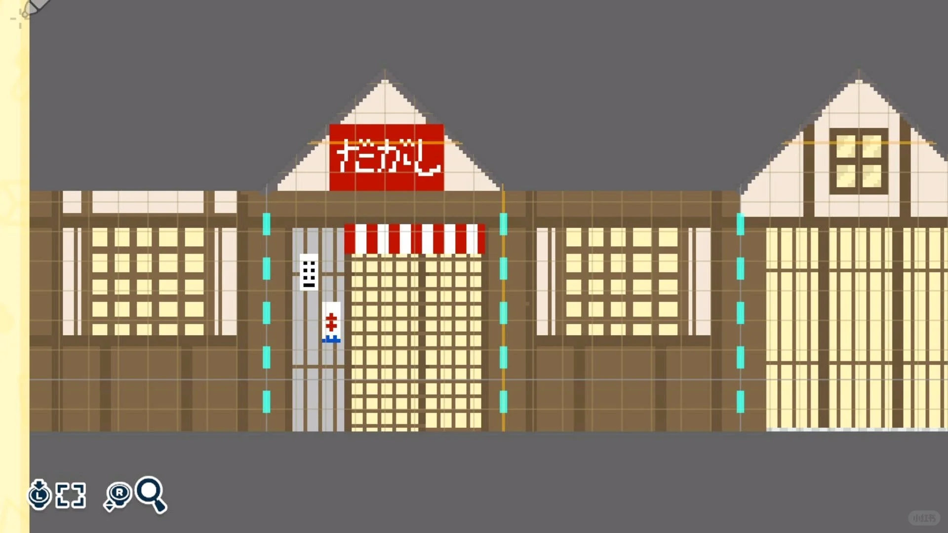 昭和風駄菓子店の島作り — トモダチライフ DIY 図案（4枚目）