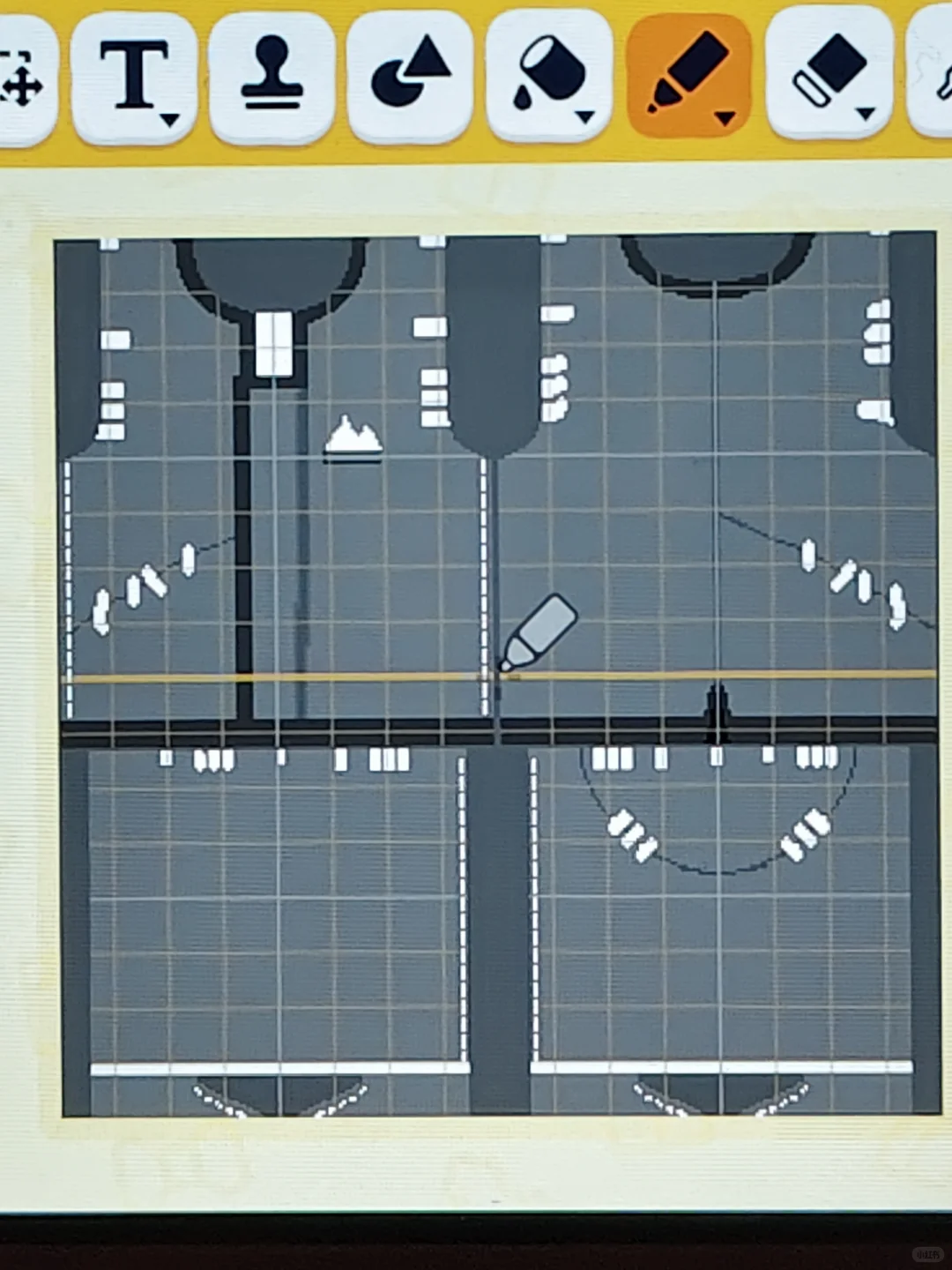 トモダチコレクション 納棺師オリジナルスキン図案 — トモダチライフ DIY 図案（2枚目）