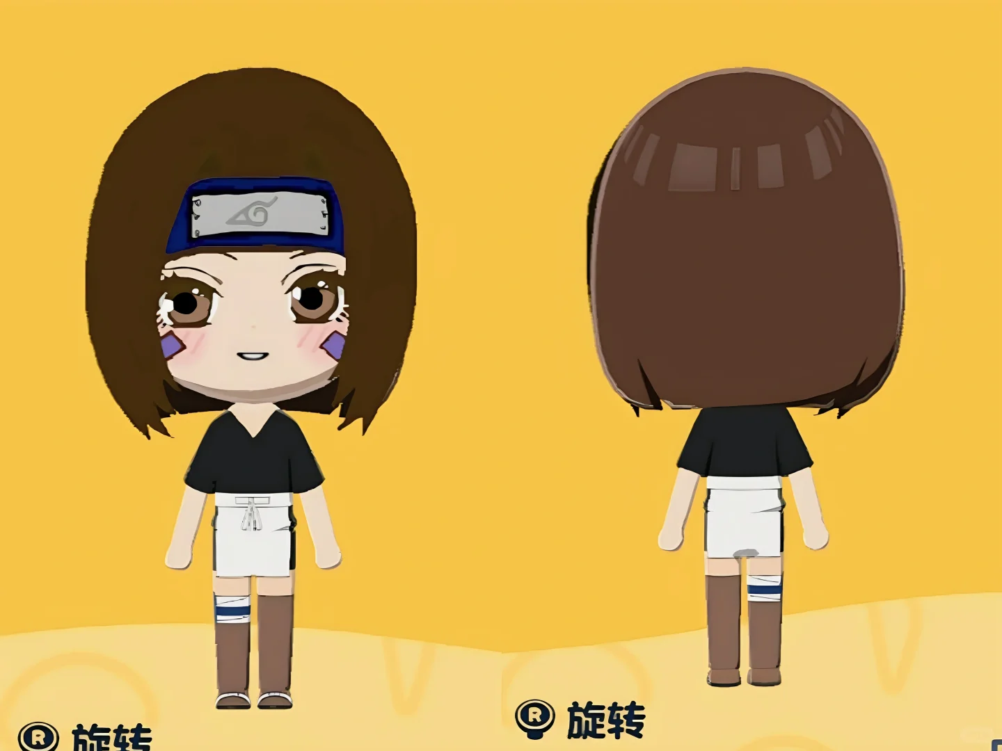 Tenue de Rin Nohara pour Tomodachi Life — Tomodachi Life motif DIY (image 1)