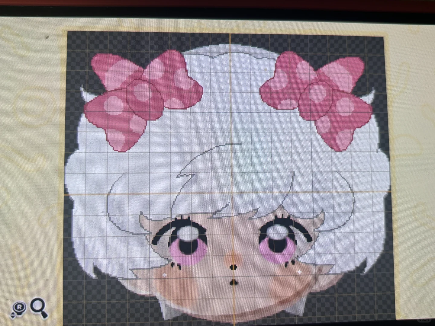 Tutoriel de création du visage de Mei Ya Ya (avec motif de vêtement) — Tomodachi Life motif DIY (image 10)