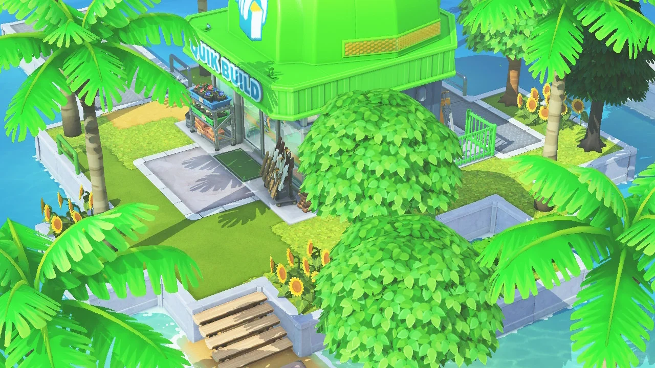 Construction and Food Stores with Dock Access — Tomodachi Life DIY pattern (image 4)