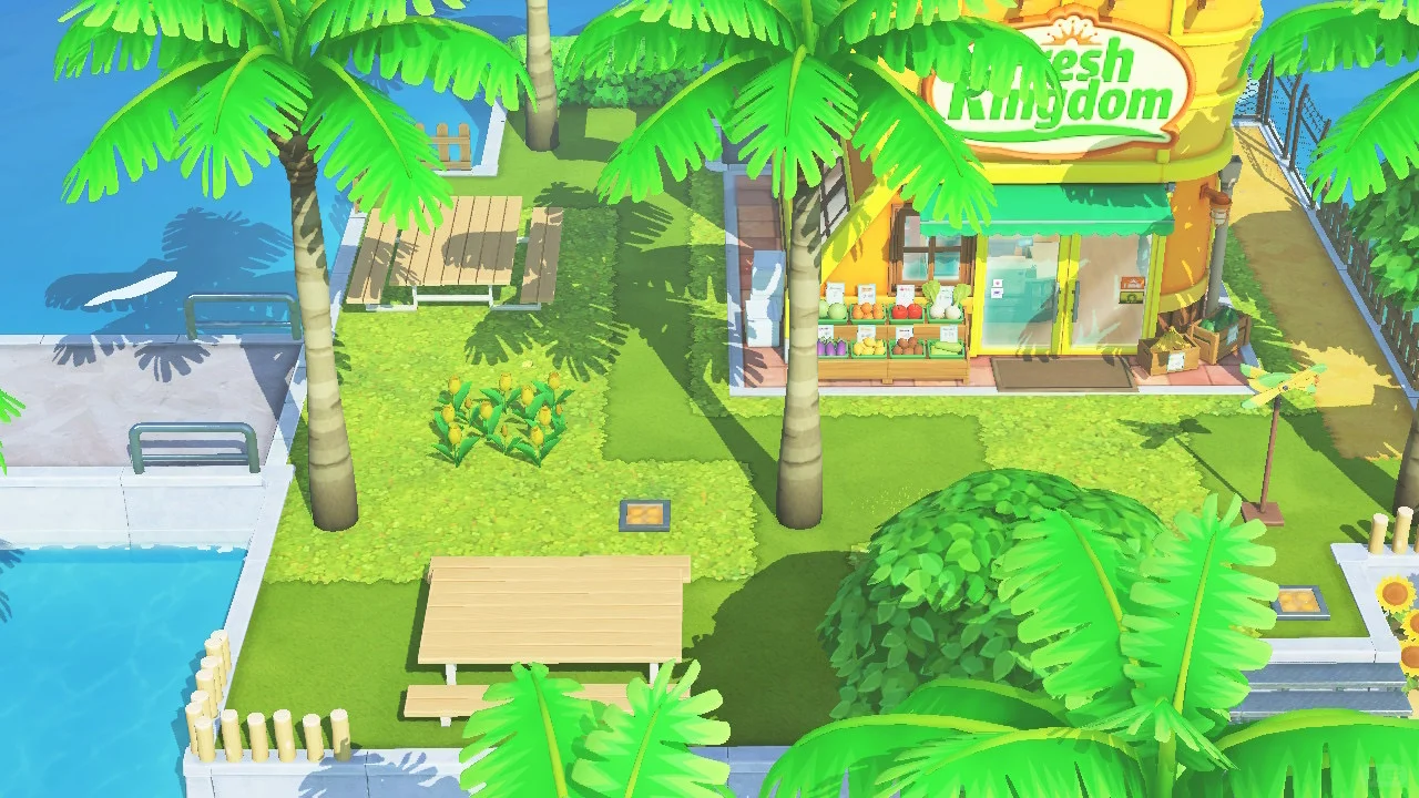 Construction and Food Stores with Dock Access — Tomodachi Life DIY pattern (image 7)