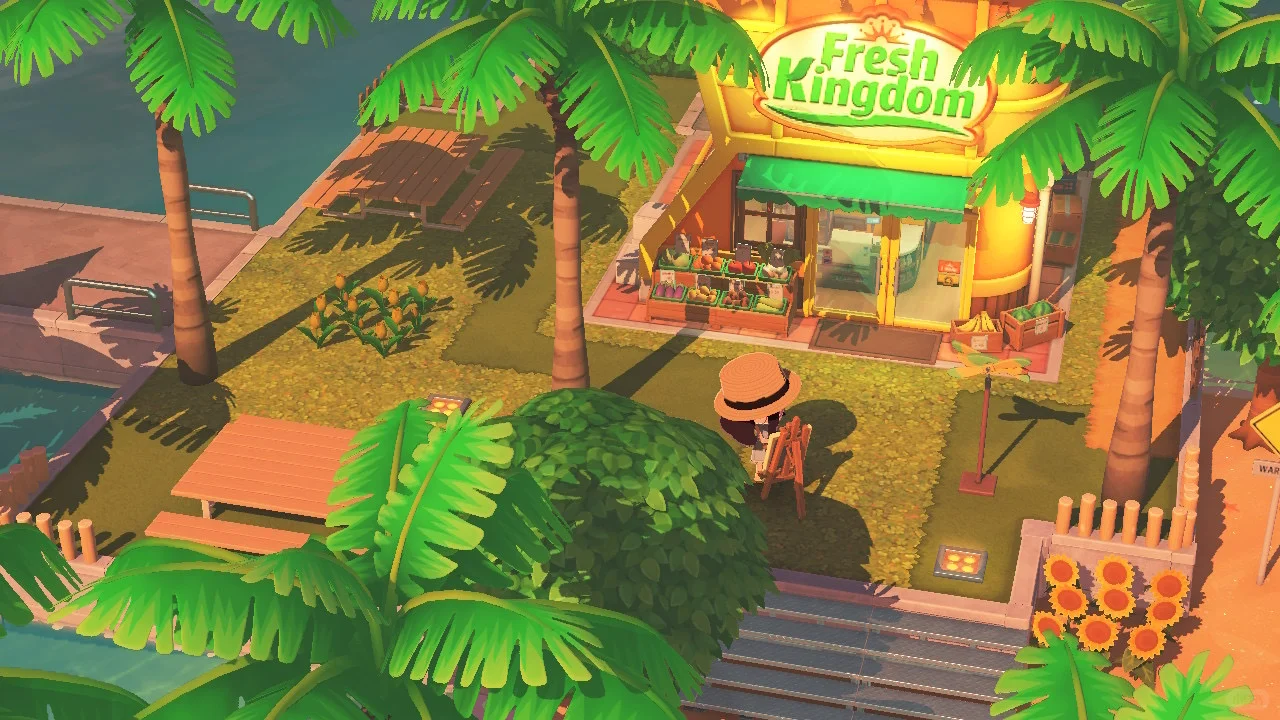 Construction and Food Stores with Dock Access — Tomodachi Life DIY pattern (image 8)