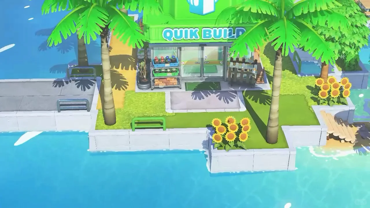 Construction and Food Stores with Dock Access — Tomodachi Life DIY pattern (image 12)