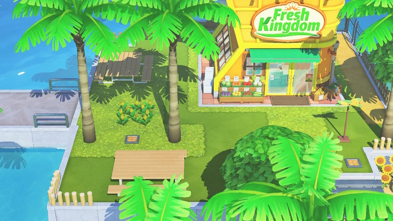 Construction and Food Stores with Dock Access — Tomodachi Life DIY pattern (image 14)