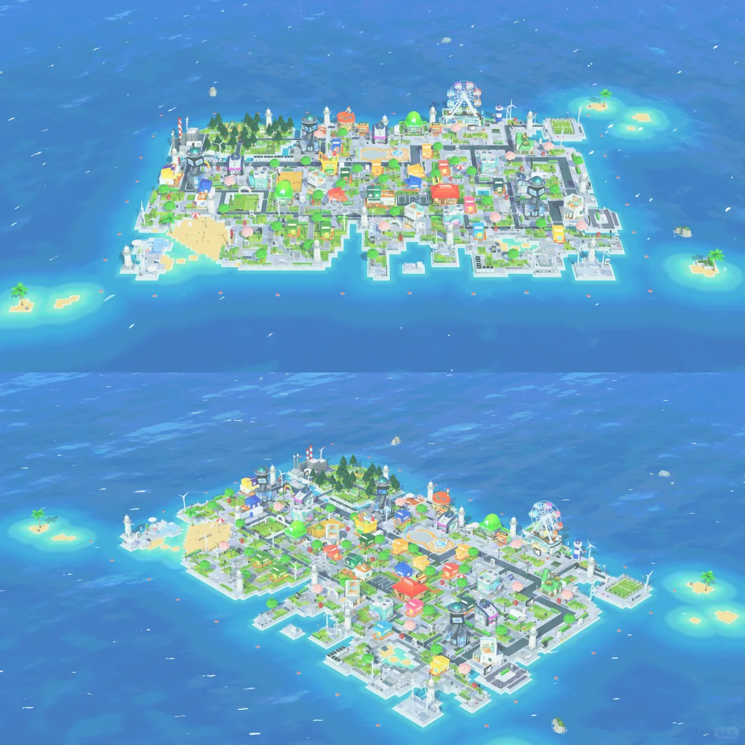 Island Overview and Favorite Little Corners — Tomodachi Life DIY pattern
