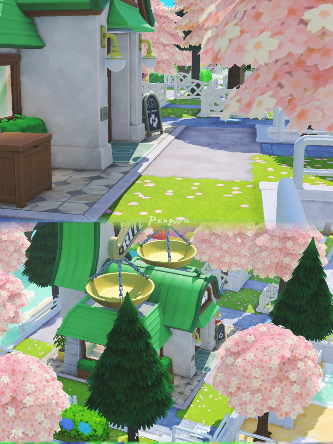 不画岛建🌸淡盐海堤当铺_静立于街区尽头 — 人森 DIY 图纸