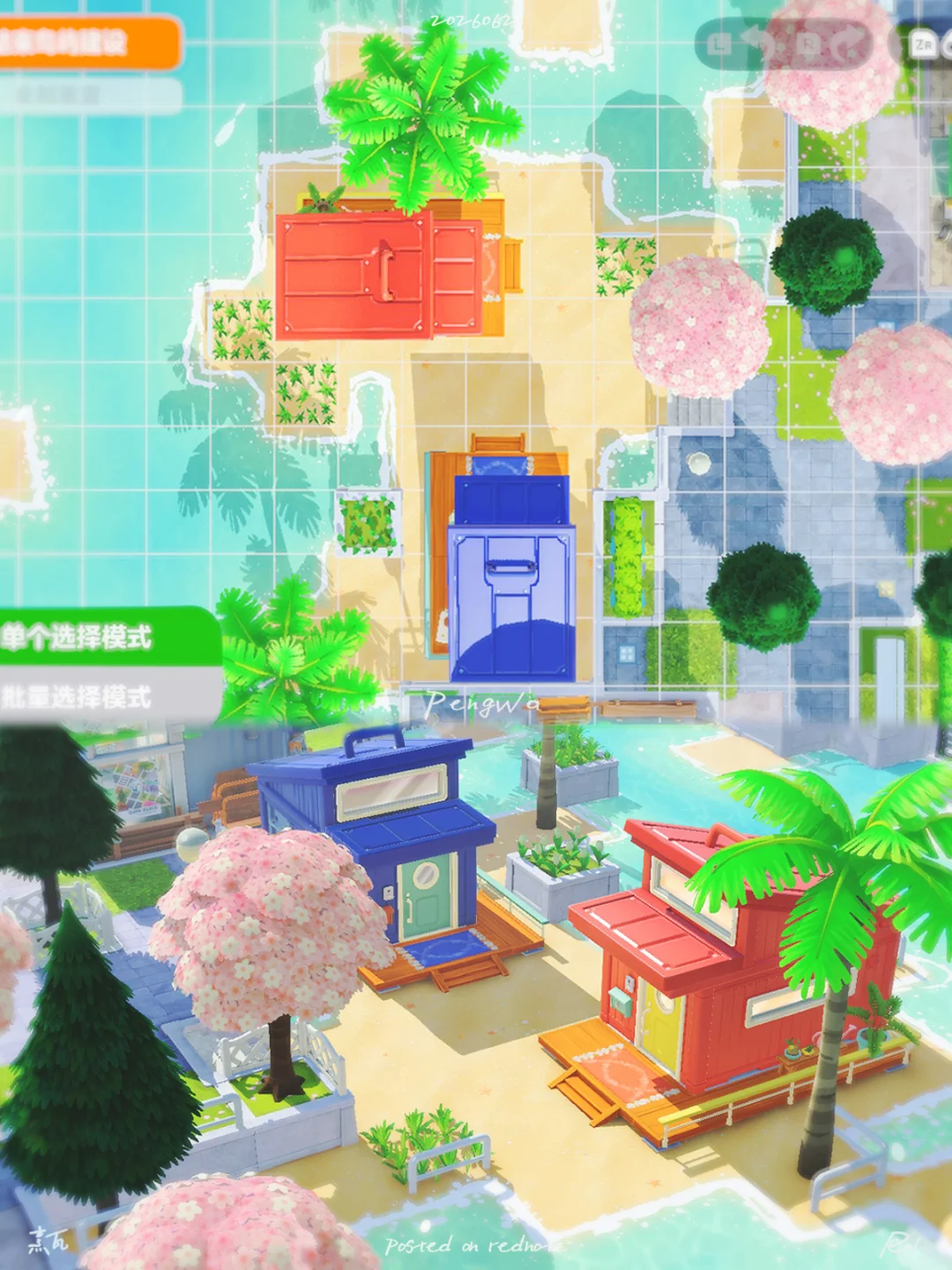 A Hidden Seaside Duo Home Beneath the Seawall — Tomodachi Life DIY pattern (image 2)