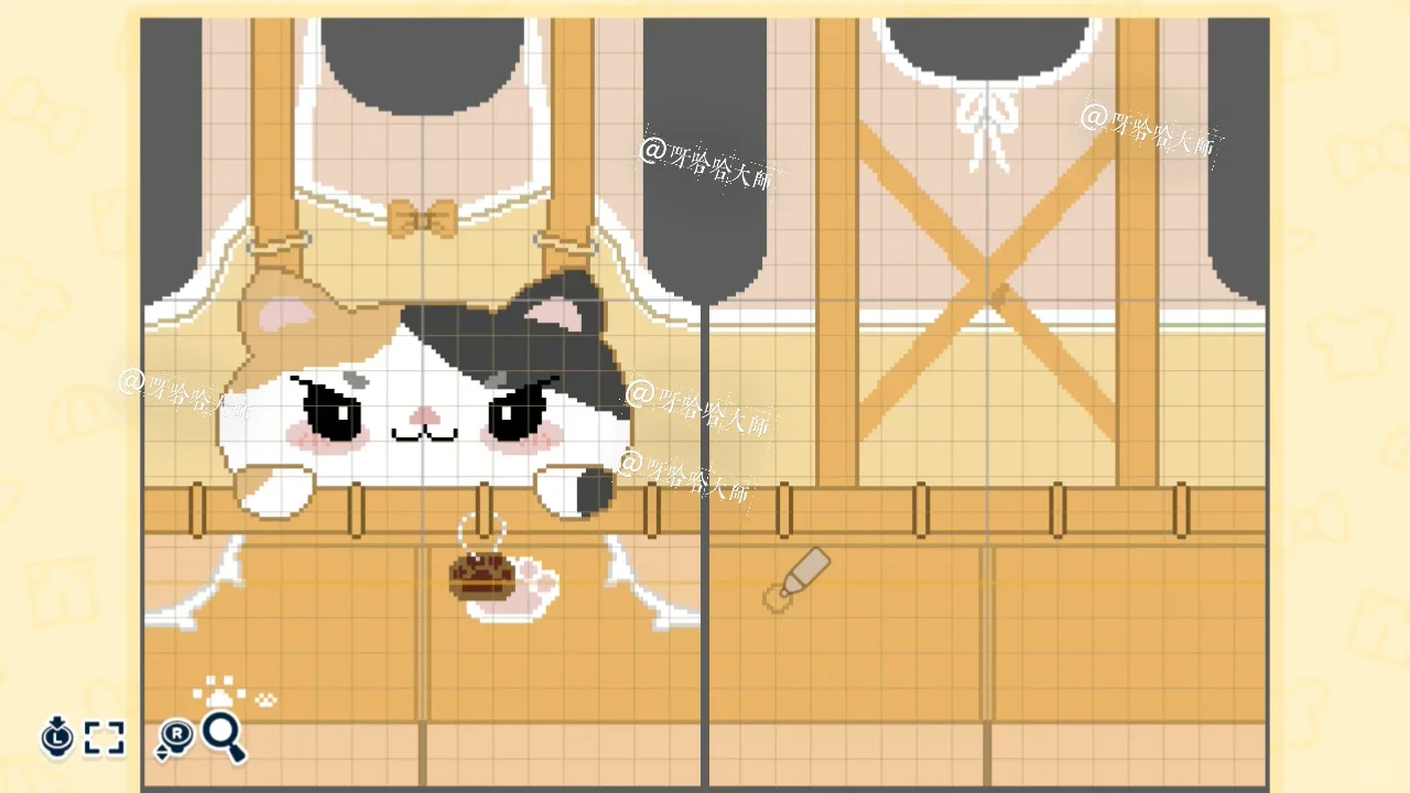 あなたのナイフ目猫ちゃんを選んで！🐱 — トモダチライフ DIY 図案（4枚目）