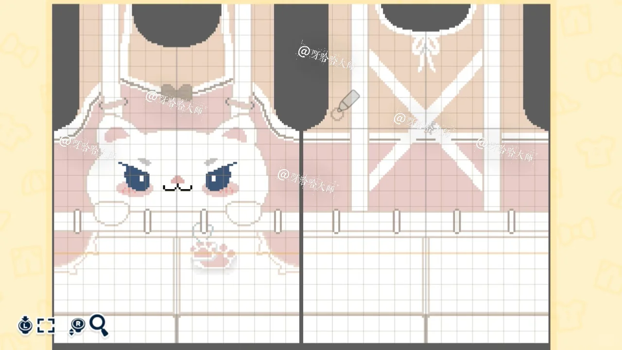 あなたのナイフ目猫ちゃんを選んで！🐱 — トモダチライフ DIY 図案（5枚目）