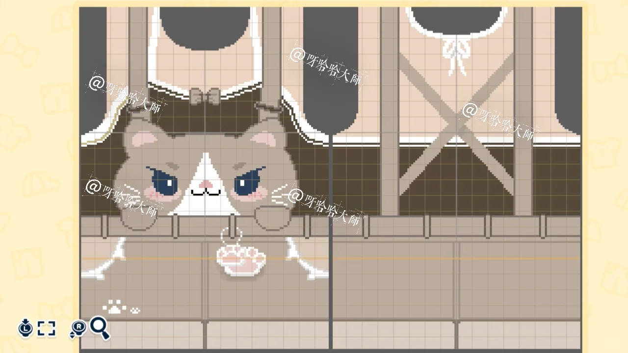 あなたのナイフ目猫ちゃんを選んで！🐱 — トモダチライフ DIY 図案（6枚目）