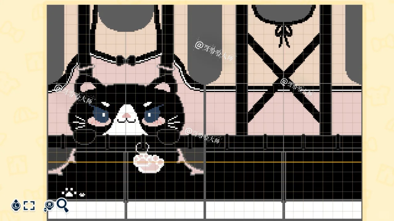 あなたのナイフ目猫ちゃんを選んで！🐱 — トモダチライフ DIY 図案（7枚目）