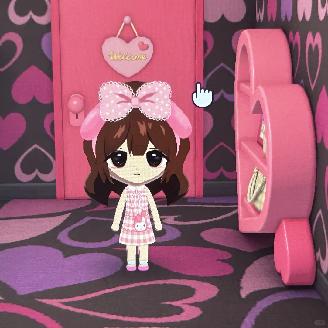 Motif de robe My Melody super mignon — Tomodachi Life motif DIY (image 2)