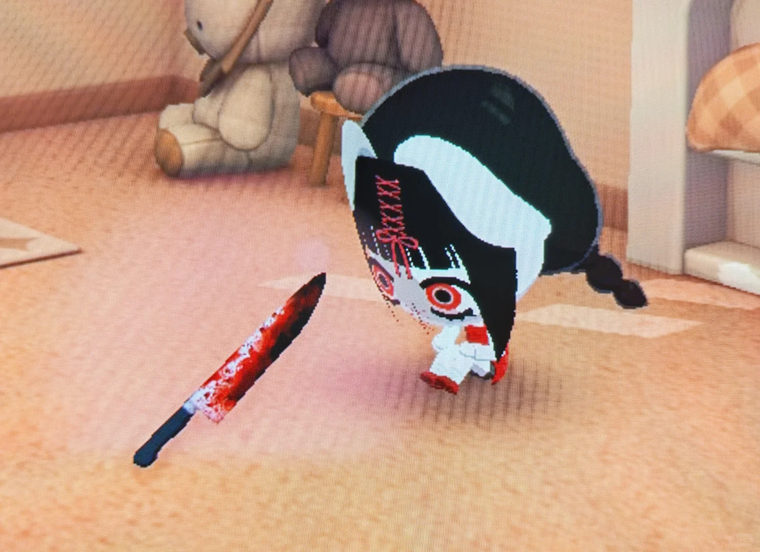 Maybe Someone Wants to See a Handmade Knife in Tomodachi Life — Tomodachi Life DIY pattern (image 3)