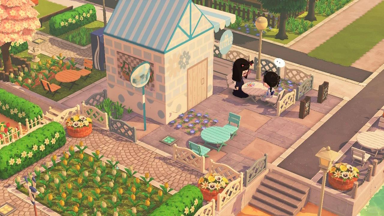 Coffee Shop ☕️ — Tomodachi Life DIY pattern (image 1)