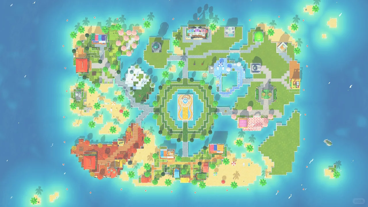 Pourquoi cette île est-elle si colorée ? — Tomodachi Life motif DIY (image 2)