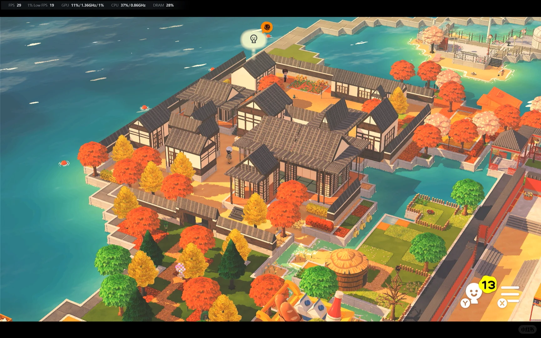 Japanese-Style Building Layout in Tomodachi Life — Tomodachi Life DIY pattern (image 1)