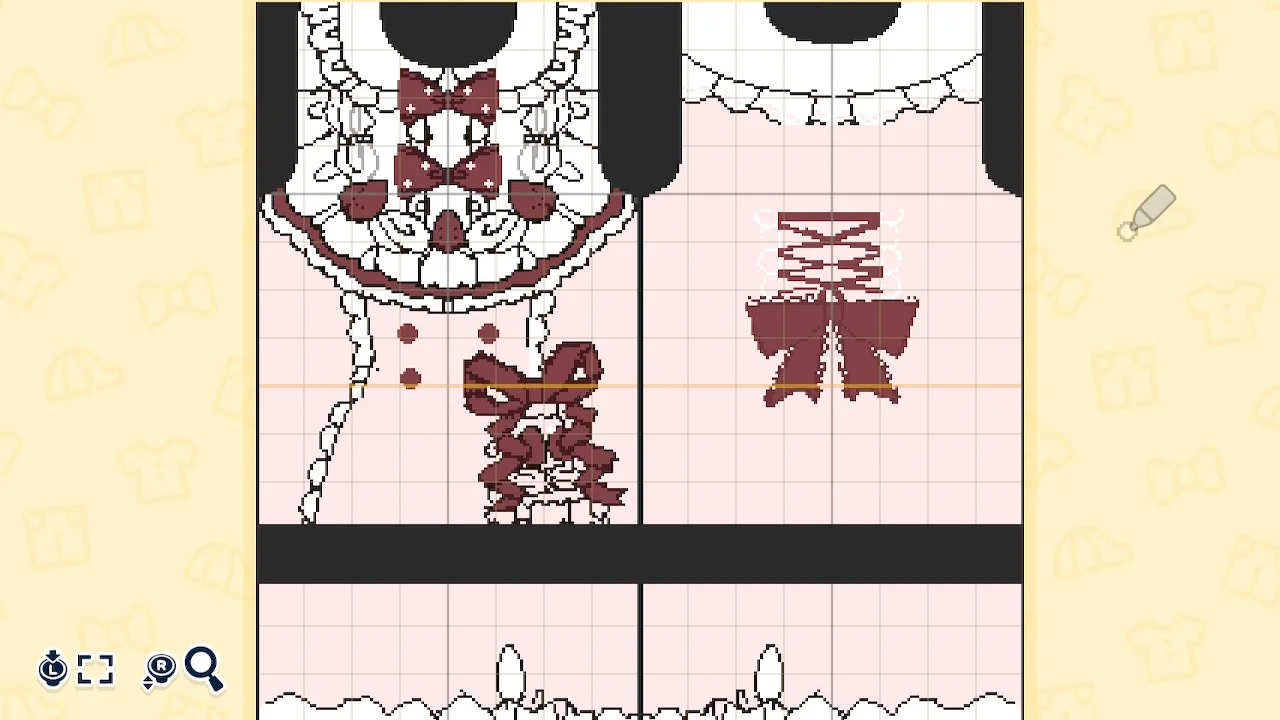 Cinq patrons de jupe partagés par cette personne — Tomodachi Life motif DIY (image 3)