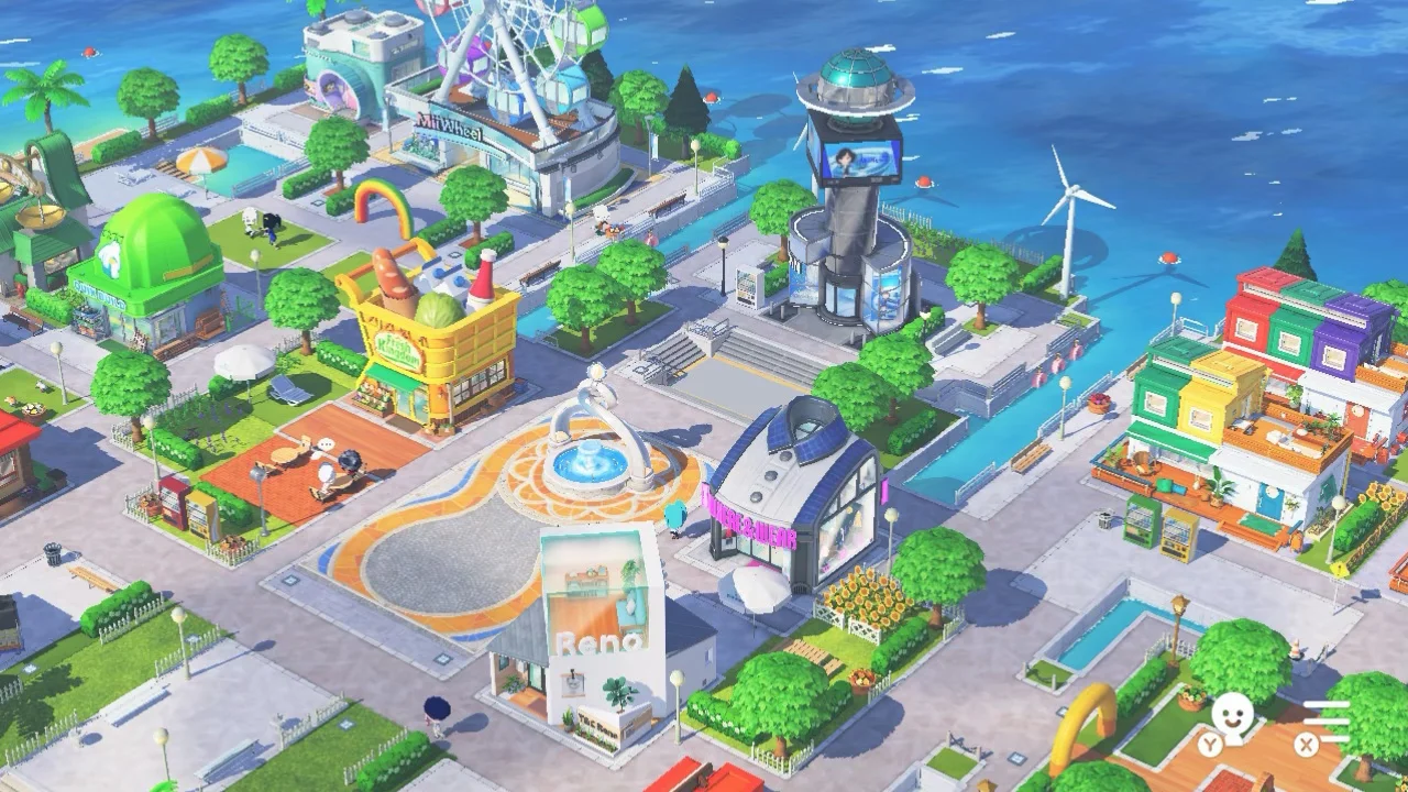 15-Mii Island Build Layout — Tomodachi Life DIY pattern